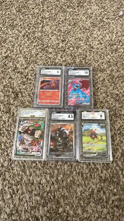 Huge Graded Pokémon and huge raw singles lot over 60+ cards including a excellent condition vintage Charmander, mega venasaur and many more hits… some