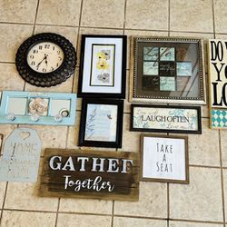 Assorted Home Decor. Prices Range From $3-$10