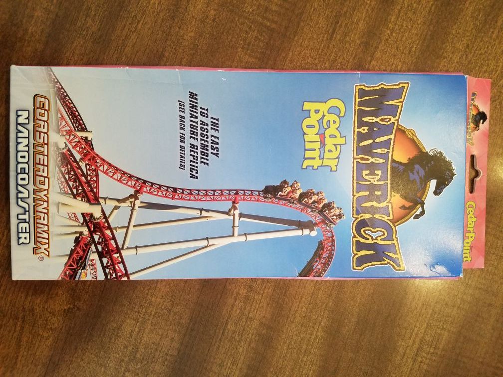 Cedar Point's Maverick coaster dynamix nanocoaster