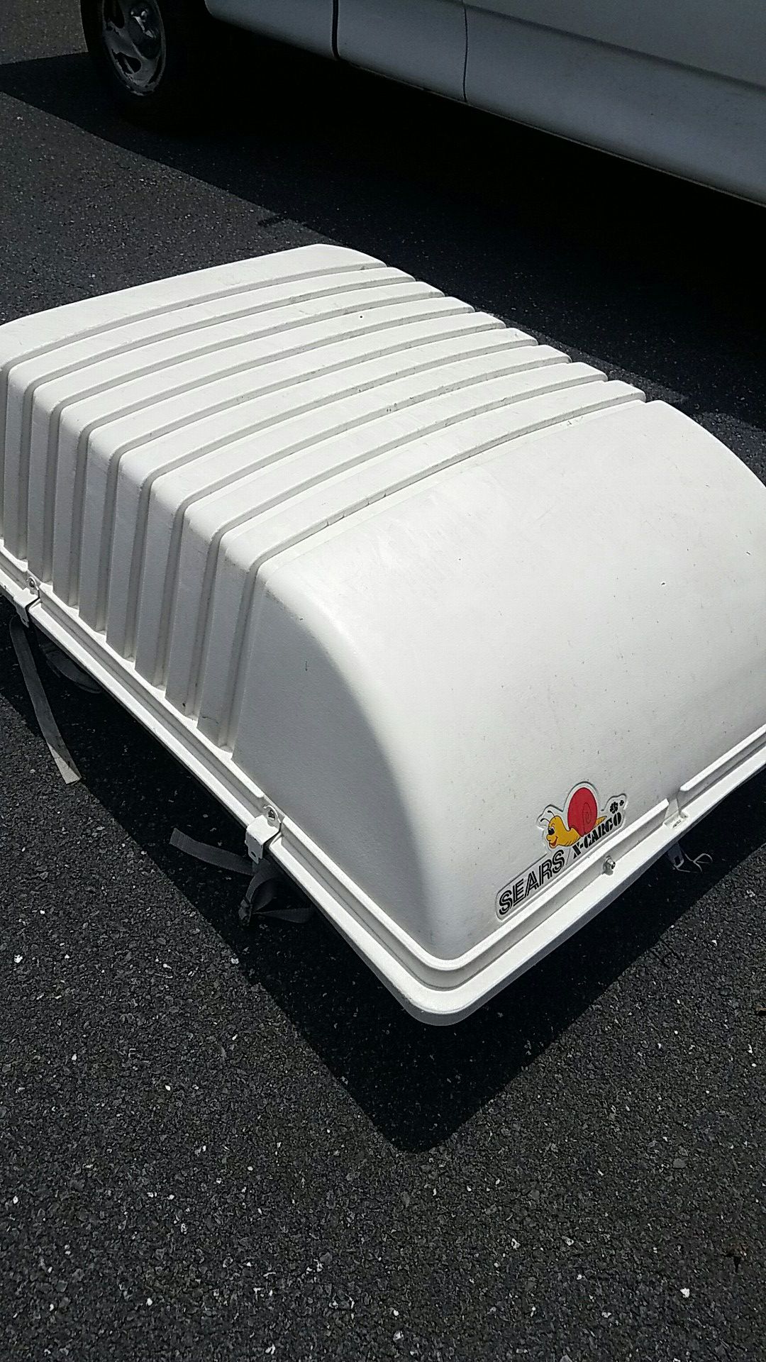 "Sears" roof top cargo carrier