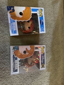 Funko Pop Merida Dolls Lot Of 2 New 