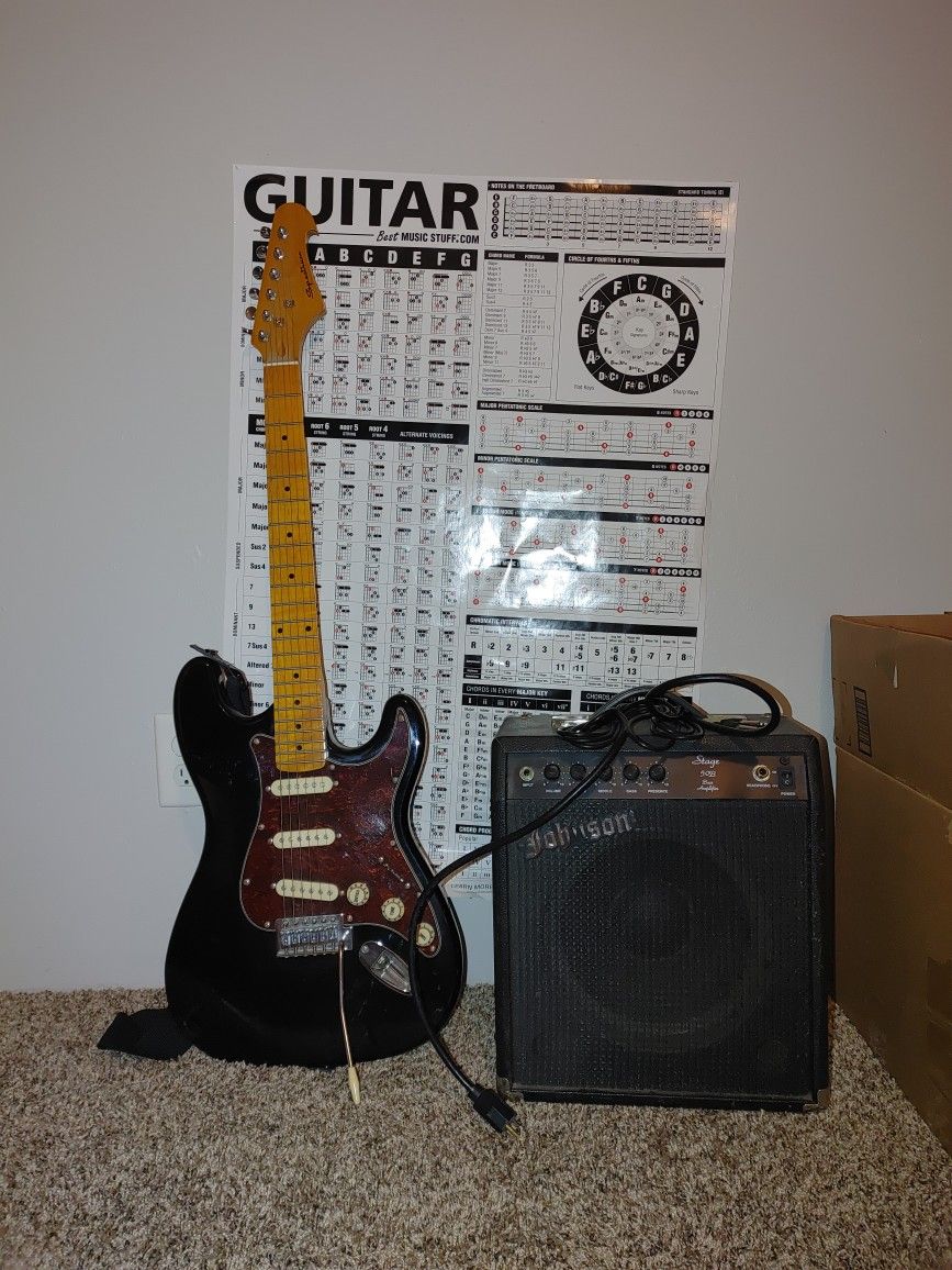 Electric guitar & Amp