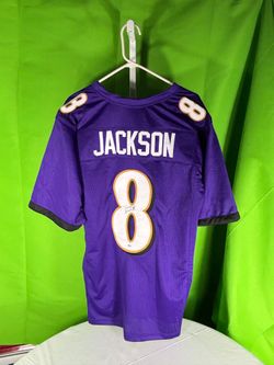 Lamar Jackson Signed Jersey COA XL