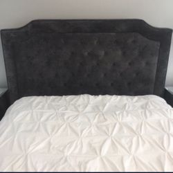 Zgallerie Queen Gray Bed Frame 