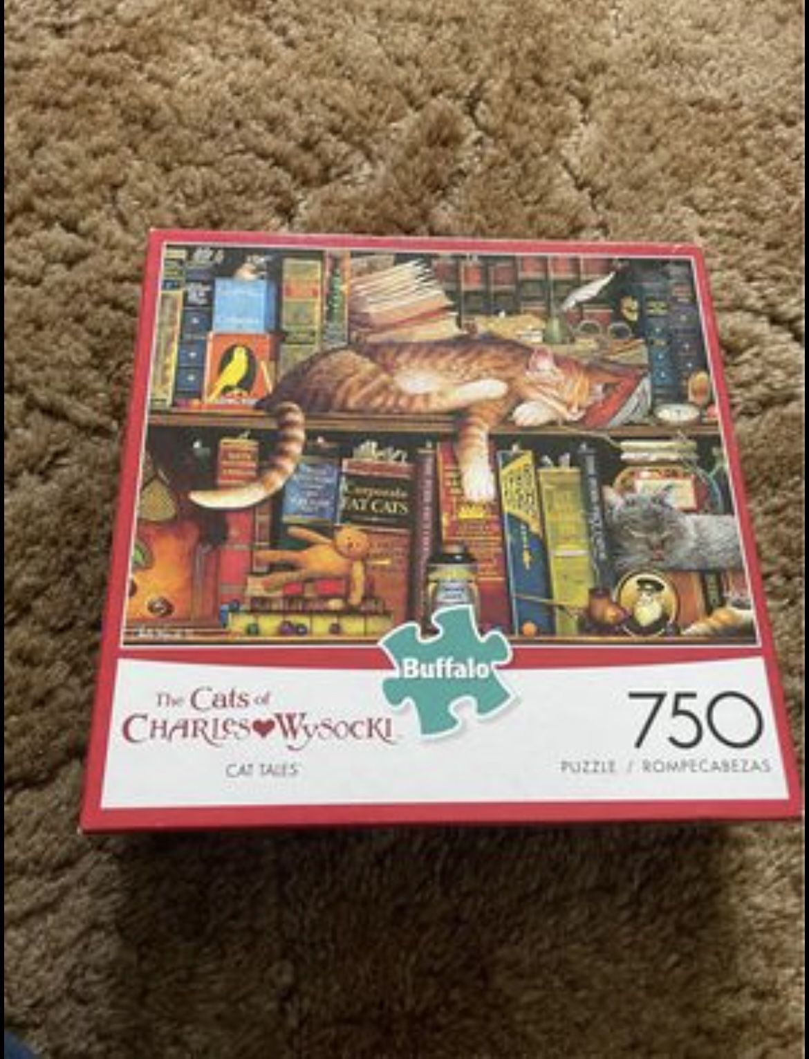 750 Piece Cat Puzzle