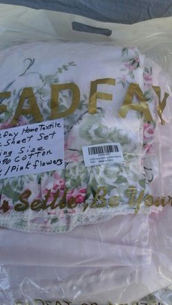 FadFay Home Textile 4 pc Sheet set King size 100 % Cotton