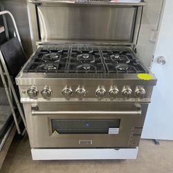 New Zline Dual Fuel 36” Range
