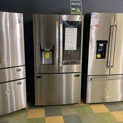 L G Insta View Bottom Freezer Refrigerator‼️