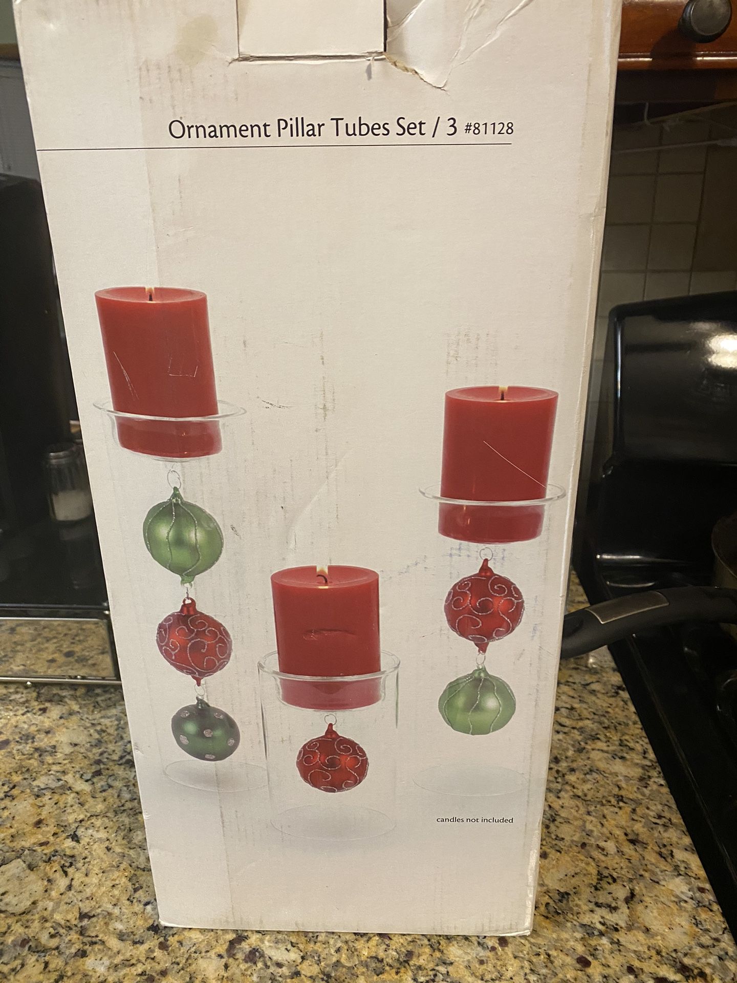 Christmas Table Candle Decorations