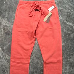 Large Coral Essentials Pants