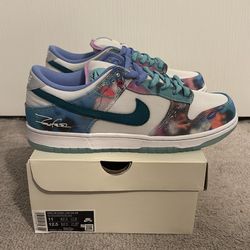 Nike SB Dunk Low Futura Laboratories Bleached Aqua Sz. 11