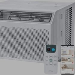 TCL
8000 BTU Smart Window Air Conditioner, Fan and Dehumidifier, 350 sq. ft., Remote Control FACTORY SEALED 