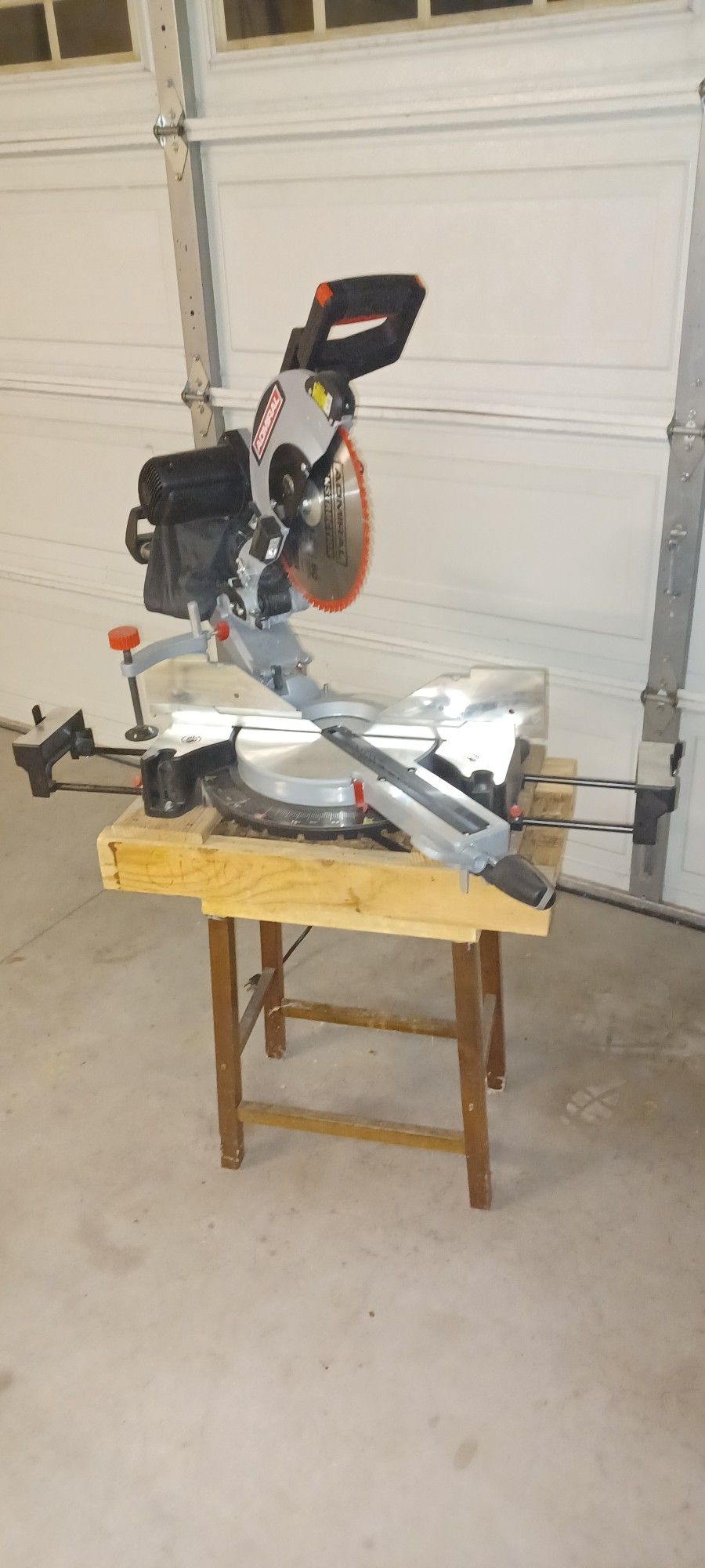 12" Admiral Dual Bevel Sliding Compound Miter Saw for Sale in Redlands