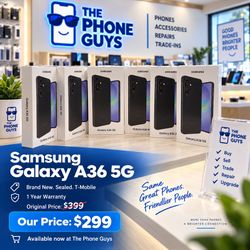 Samsung - Galaxy A36 5G 6.7" (T-Mobile Locked) (New)| $1 Down | Payment plan available