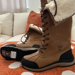 UGG Waterproof Tall Lace Up Boots