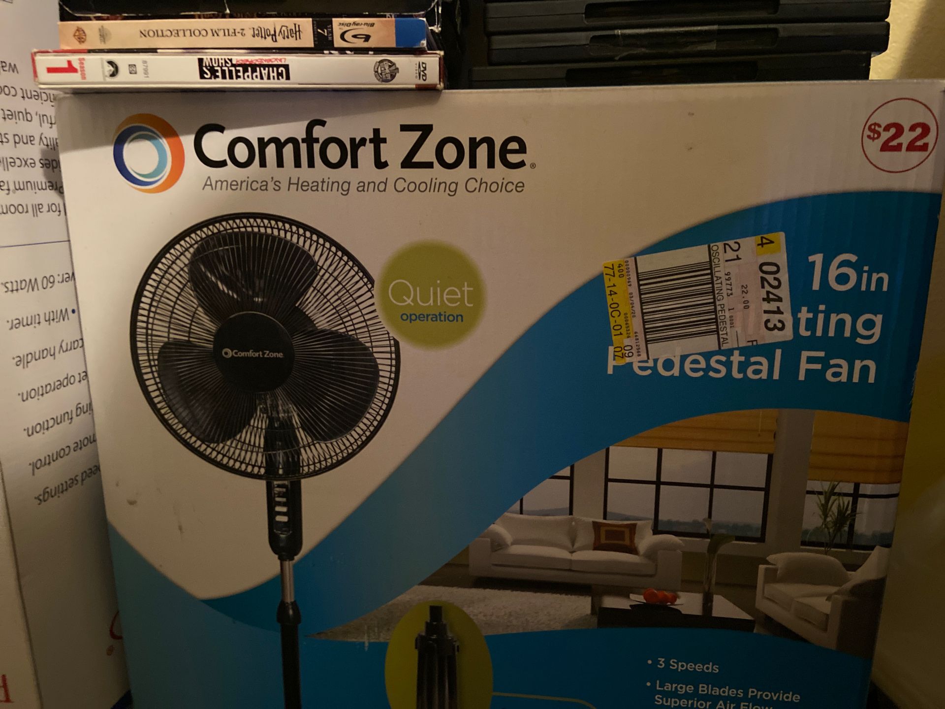 Pedestal fan