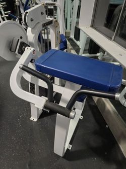 Icarian Flat Bicep Curl Commercial Gym Equipment Weight Machine