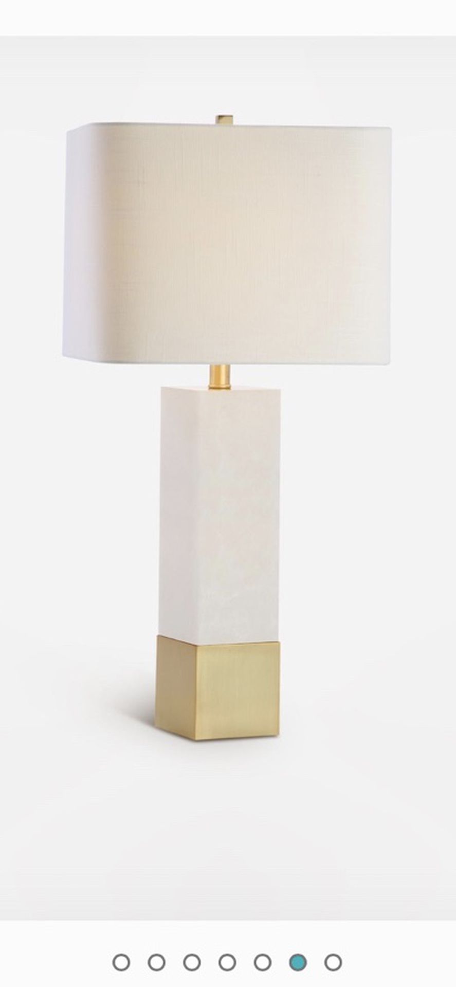 New Jonathan Y Marble Table Lamp