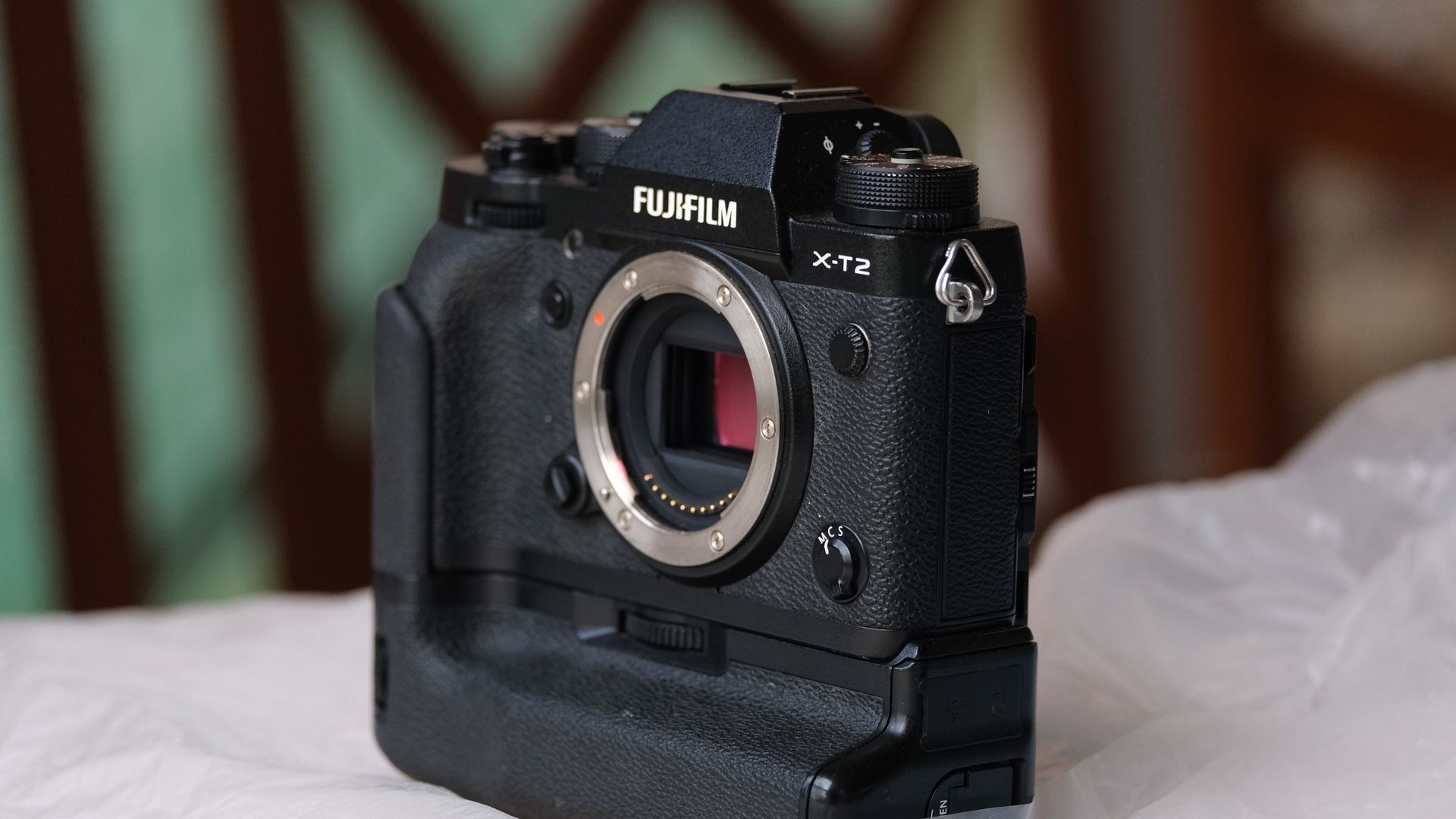 Fujifilm XT two with extended battery grip