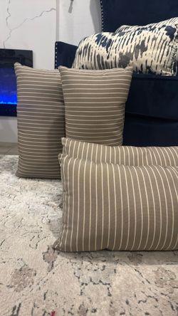 Sunbrella Lumbar Patio Furniture Pillows For Sale 