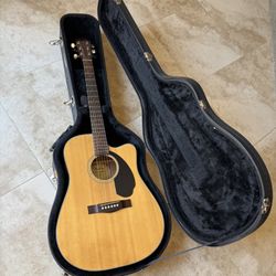 Fender Acoustic And Electric Guitar 