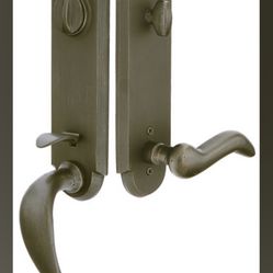 Emtek Dark Bronze Left Hand Front Door Handle $99