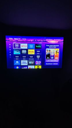 55'  Inch Smart TV And Wall Mount