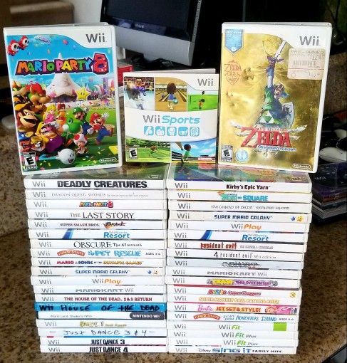 Nintendo Wii Games 