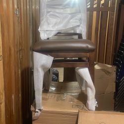 Wood Chairs Brand New Still On The Box Set Of 8