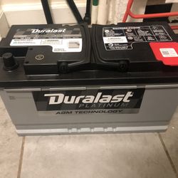Duralast Platinum Group Size 49 H8 AGM Battery