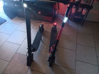 2 Electric Scooters & 4 Bikes