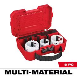Milwaukee Hole Dozer Bi-Metal Hole Saw Kit (8-Piece @Mil-144