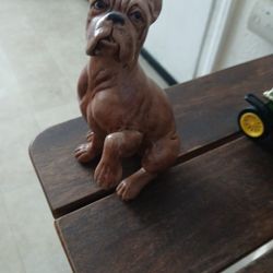 Ceramic Boxer Statue