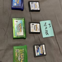 Pokemon Ds/gameboy Games