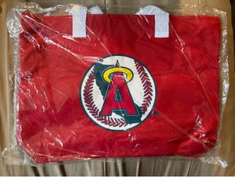 Vintage LA Angels Baseball & Coca-Cola Logo, Zip-Top Tote, Water Resistant