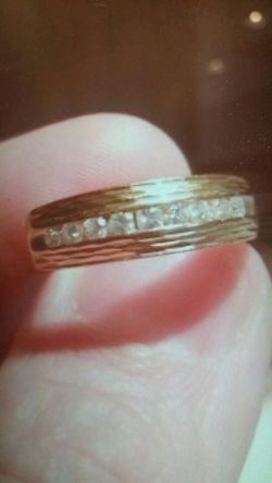Men's Diamond Wedding Ring