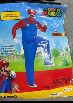 Men’s Halloween costume Super Mario Deluxe Adult Costume L-XL