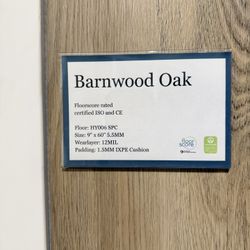Barnwood oak  LVP Flooring - Now In Stock!$1.89