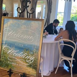 Wedding Welcome Sign / Decor