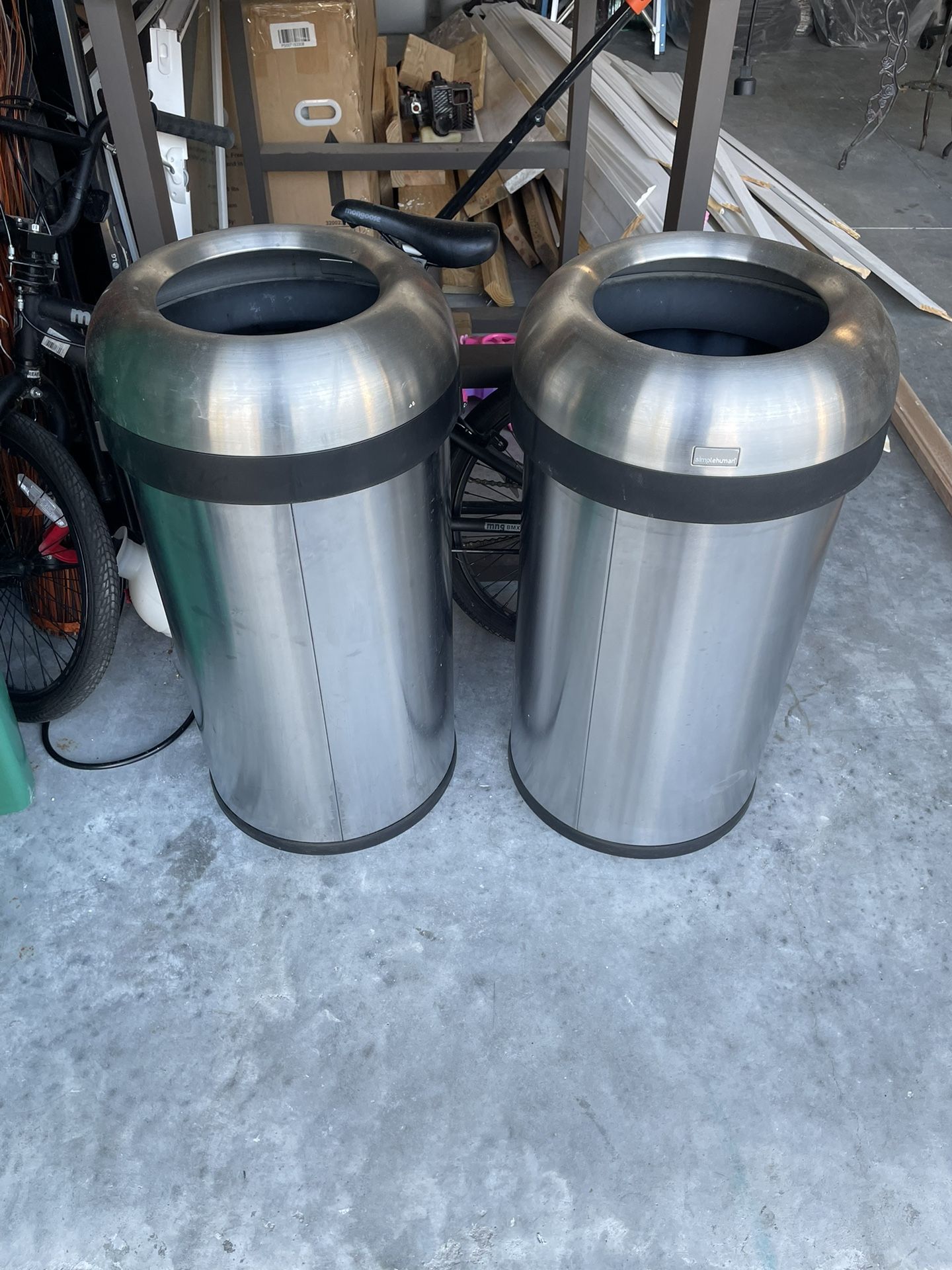 Trash Cans (2) 