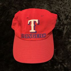 Vintage 90s Texas Rangers Corduroy Snapback Hat