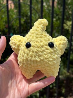 Crochet Yellow Luma Star plushie ⭐️ handmade ⭐️