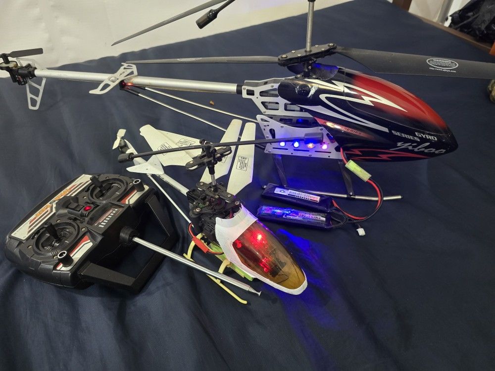 R/C HELICOPTERS TWO