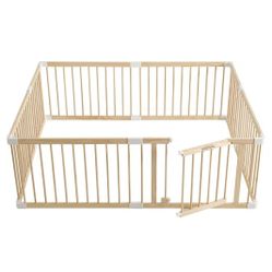 Wooden Baby Gate Playpen. 