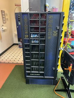Vending Machine For Snacks And Drinks