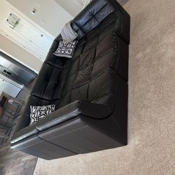 Zgallerie Z Gallerie Convo Leather Sectional - 6 PC Couch