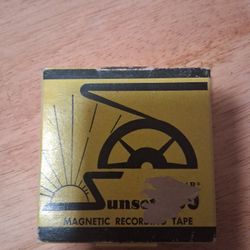 vintage magnetic recording tape