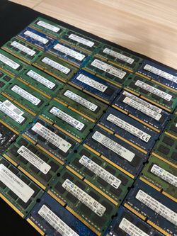40 sticks of ddr3 ram 20 2gb sticks 20 4gb sticks