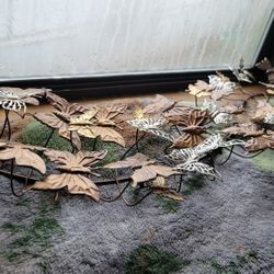 Vintage Butterflies Wall Decor Metal