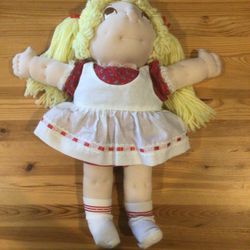 Vintage Cabbage Patch Doll Hand Made